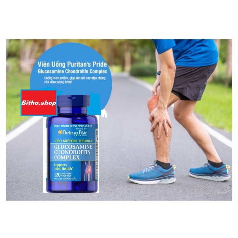 [ Date 7/2025] Viên Nhức Xương Khớp, Thoái Hóa Cột Sống Glucosamine Chondroitin Complex 120 Viên