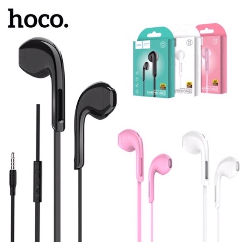 ✔giảm giá ✔tai nghe có dây có míc Hoco M39 Super Bass tương thích các dòng điện thoại chân tròn,jack 3.5mm