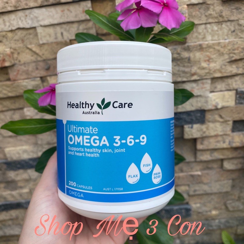 Viên Omega 369 Healthy Care Úc