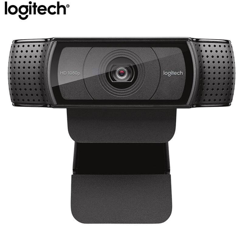 Logitech Original C920 Pro Webcam HD Smart 1080p Wed Cam Màn hình rộng Skype Video Call Máy ảnh USB Máy ảnh Web 15MP ...