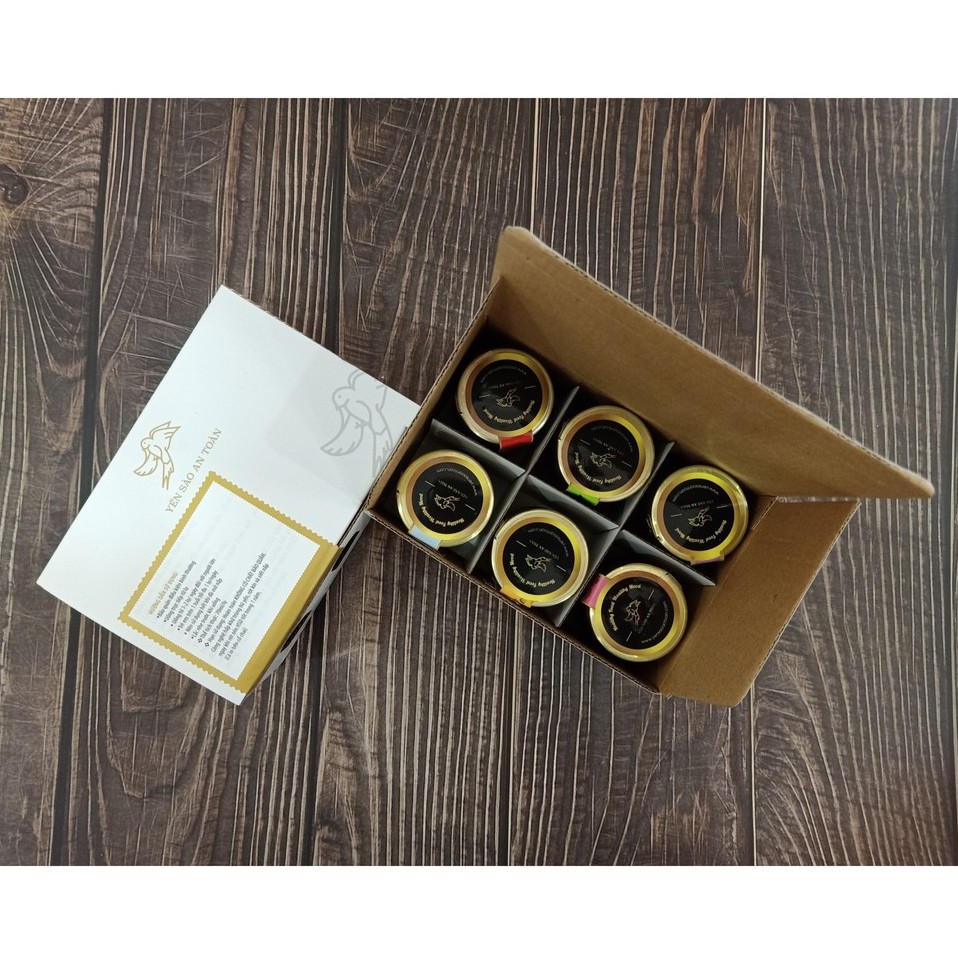 Lốc 6 hũ yến tươi chưng Hạt Chia (70ml) - Tốt cho hệ tiêu hoá | BigBuy360 - bigbuy360.vn