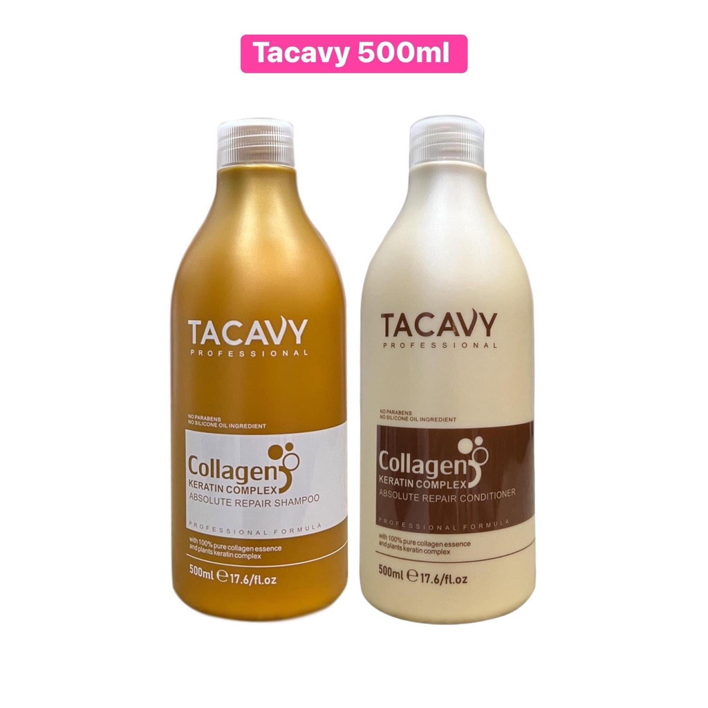 DẦU CẶP GỒM GỘI XẢ TACAVY 1000ML - HÀNG CHÍNH HÃNG