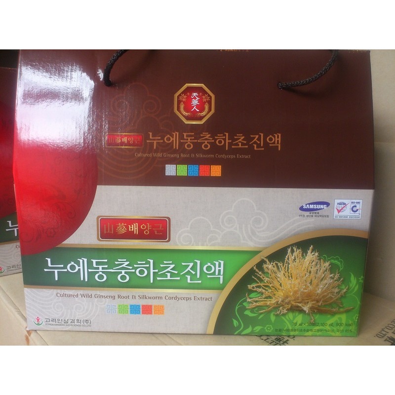 Nước Đông Trùng Hạ Thảo  Bio Sâm Núi Hàn Quốc