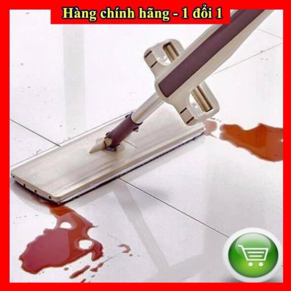 [Top sale] - cây lau nhà tự vắt | chổi lau nhà spin mop 360