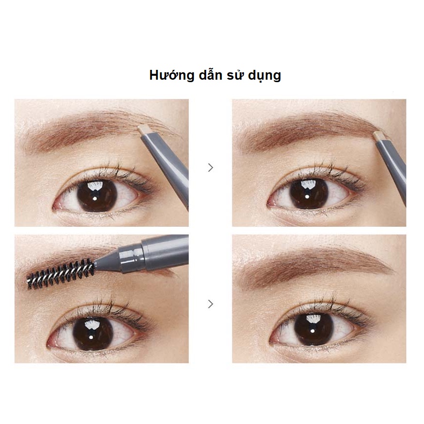 {XẢ KHO SỈ} Chì Mày 2 Đầu TheFaceShop Designing Eyebrow Pencil 0.3g | BigBuy360 - bigbuy360.vn