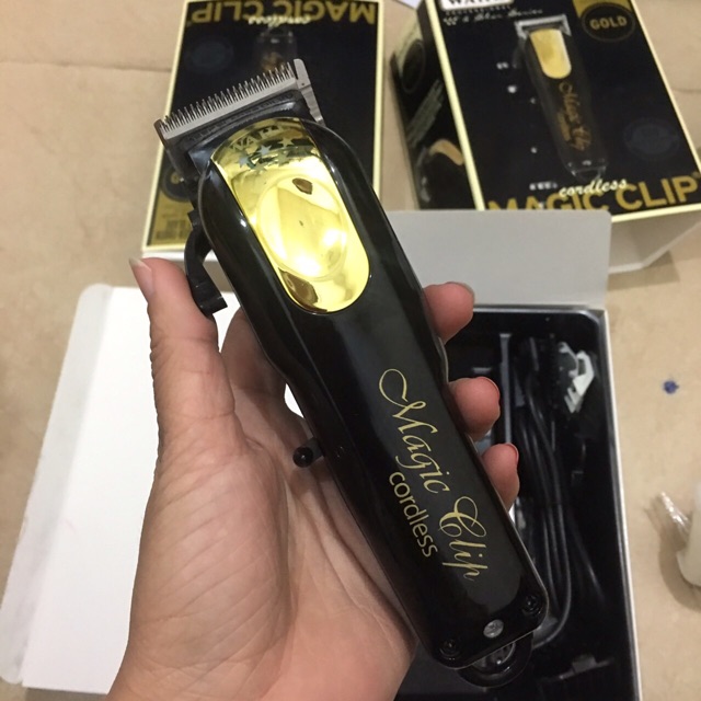 Tông đơ wahl magic clip black gold (kèm chấn viền )