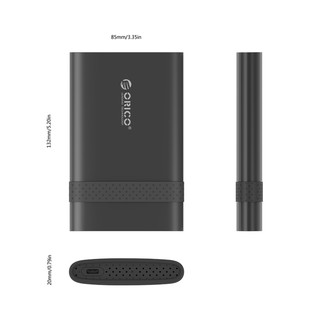 Hộp ổ cứng 2.5" ssd/hdd sata 3 usb 3.0 type c