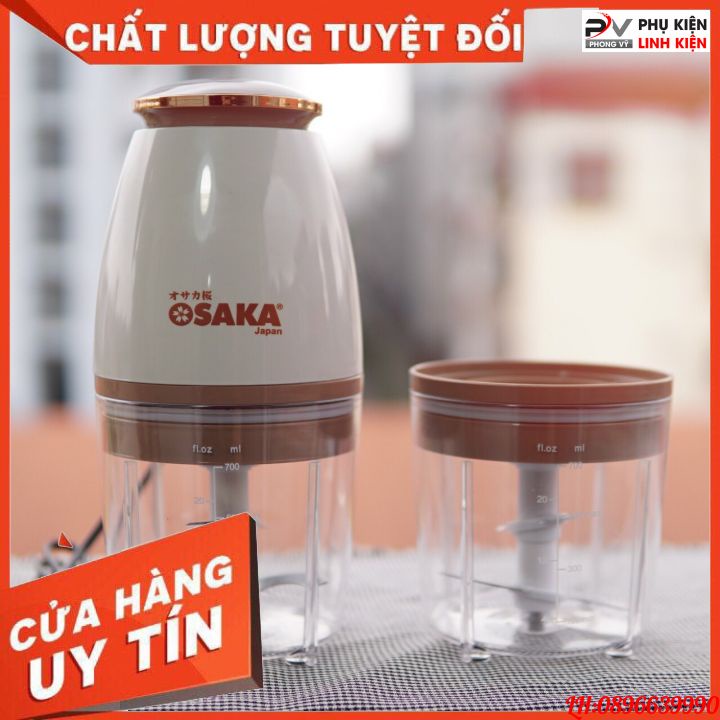 Máy xay thịt mini OSAKA đa năng 750ml