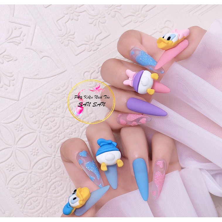 Disney 3D Trang Trí Móng (Set Đầu và Thân)