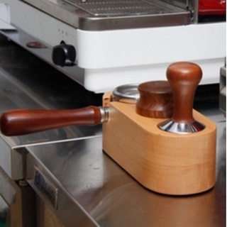 Giá Đặt Tamper Gỗ Sồi 3 Ngăn | Tamper Base