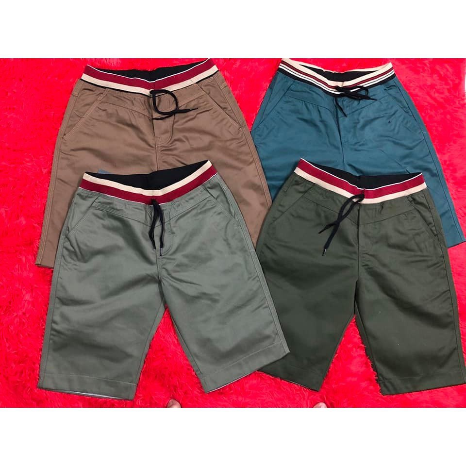 Quần Sọt Nam Quần Sọt Bo Lưng Thun Chất Vải Kaki #6