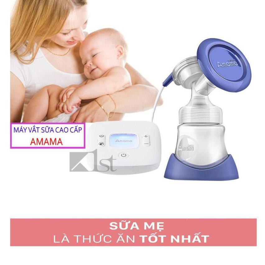 Máy vắt sữa cầm tay,Máy vắt sữa Amama hút sữa bằng điện ,công nghệ Nhật Bản,BH 1 năm 1 Đổi 1