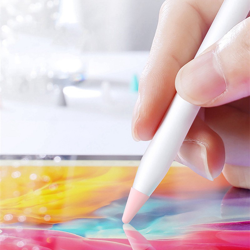 (E-C-S) Bút Cảm Ứng Cho Apple Pencil 1st 2nd Màu Trắng