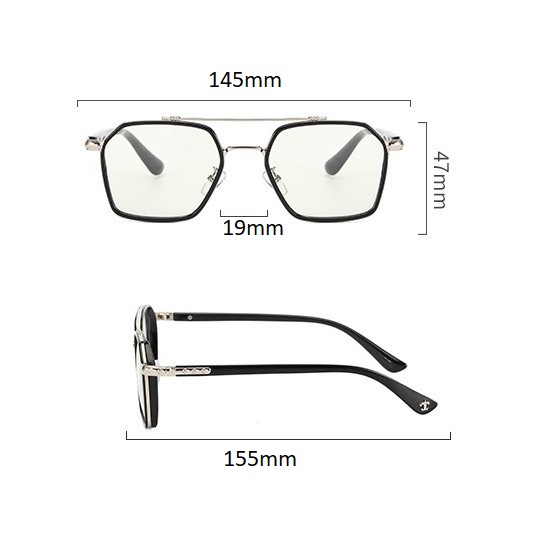 Kính mát nam phong cách thời trang chống tia UV400 - KM64