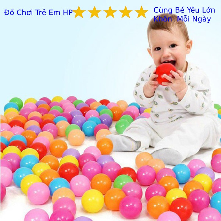 Kagonk Túi 20 quả bóng nhựa 5.5cm cho bé - Nhựa PP nguyên sinh nhập khẩu Hàn Quốc - Sản xuất tại Việt Nam