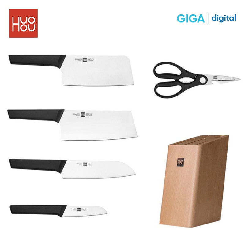 [HCM] Bộ dao làm bếp 6 món Xiaomi HUOHOU