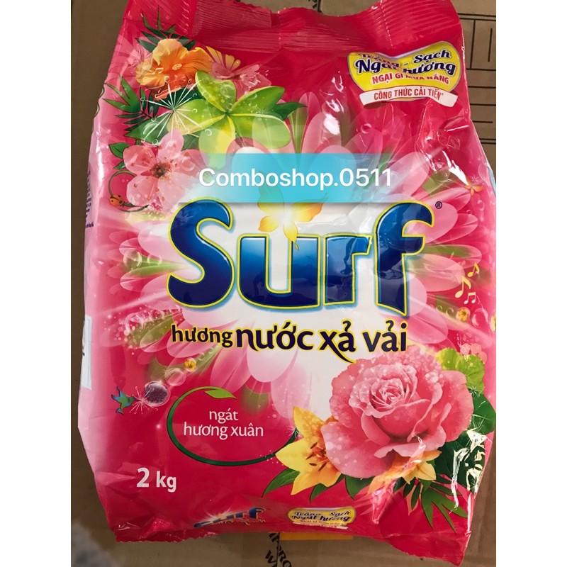 Bột giặt SURF hương nước xả vải 2kg