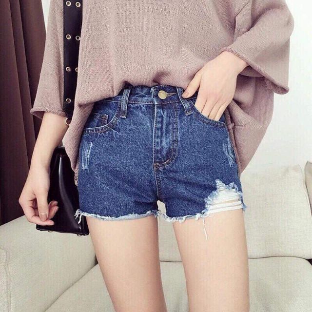 🍭🍭SHORT JEANS CUỘN LAI + ẢNH THẬT🎗🎗