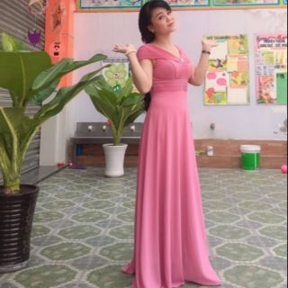 VÁY Đầm dạ hội đầm dự tiệc sang trọng mẫu nữ hoàng ( có size lớn ạ )