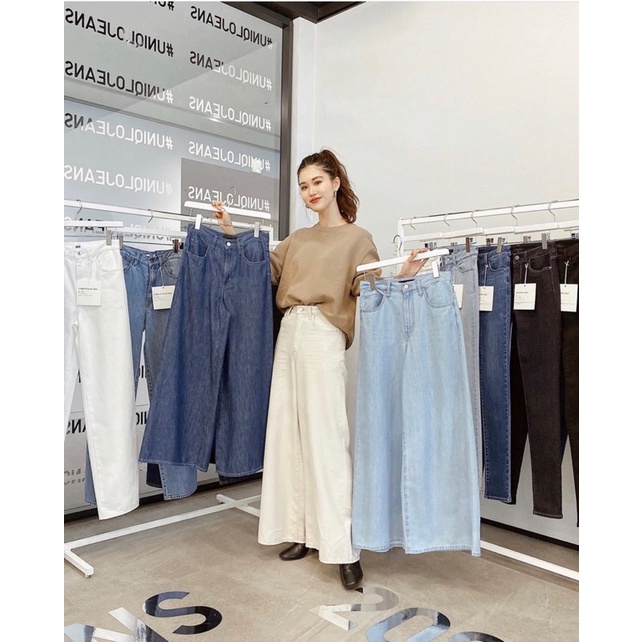 Quần jeans suông