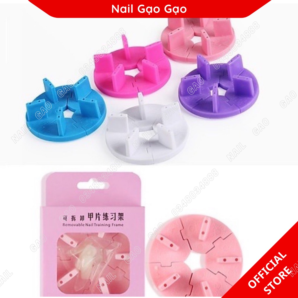 Chân đế tập vẽ móng,đế gắn móng mẫu tập sơn vẽ