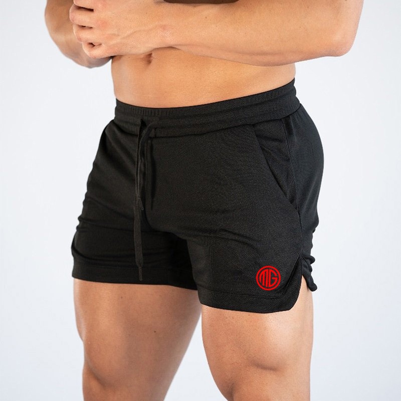 Quần đùi thể thao nhanh khô thời trang thoáng khí thoải mái tập gym thể dục chạy bộ thể hình cơ bắp dành cho nam