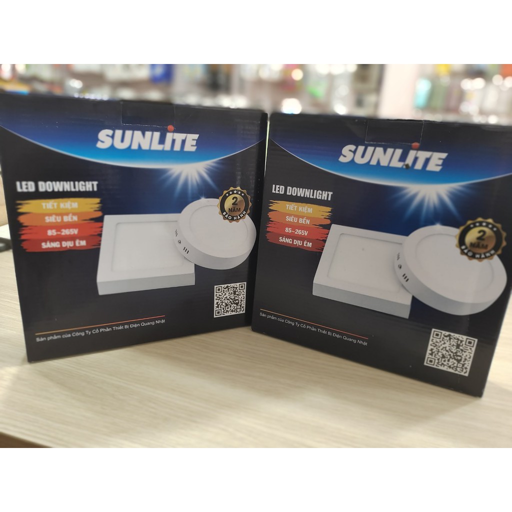 Đèn LED ốp trần nổi Sunlite 6W (Chính hãng, BH 2 năm)