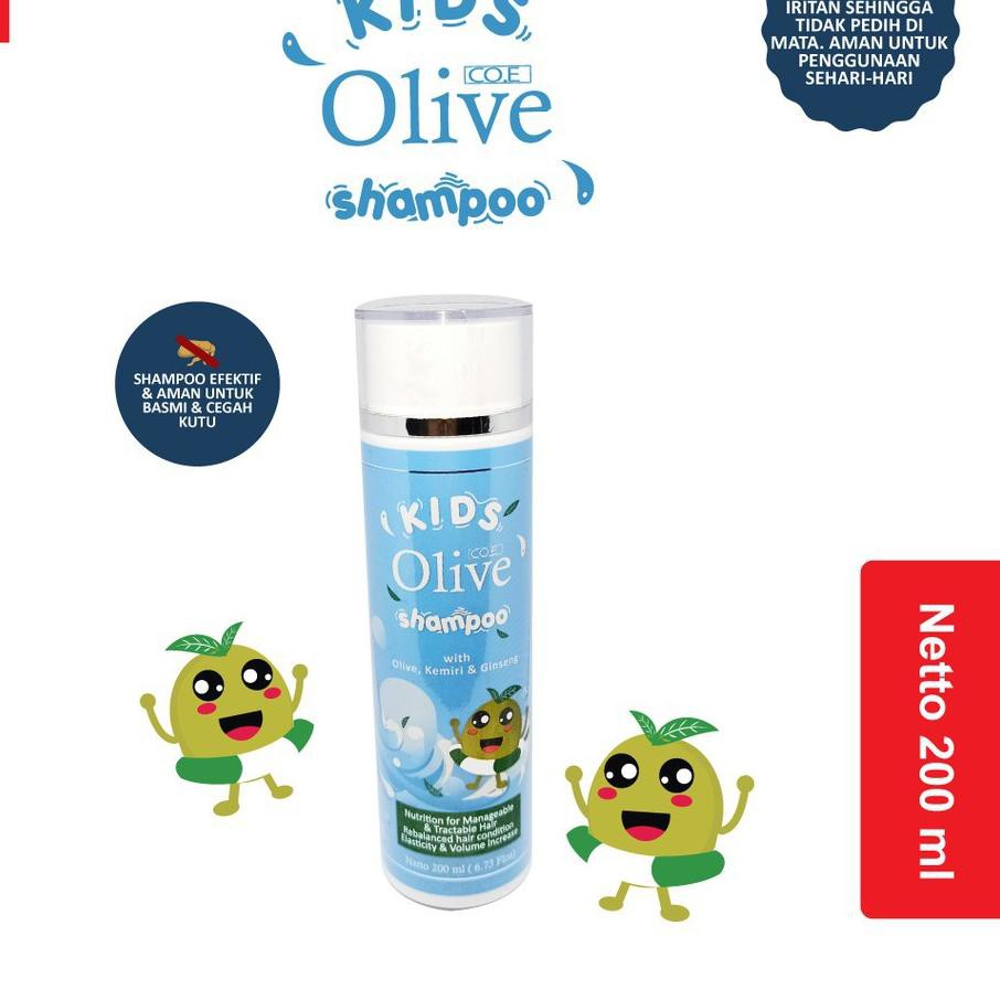 (Hàng Mới Về) Dầu Gội Đầu Olive Coe Cho Trẻ Em Condi Qt1