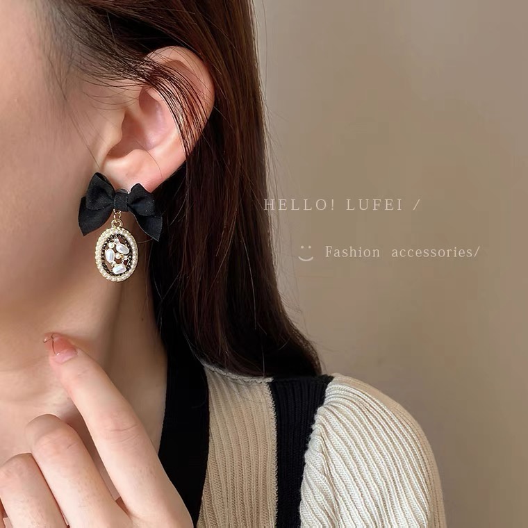 Bông Tai Phong Cách baroque Cổ Điển Sang Trọng Dành Cho Nữ