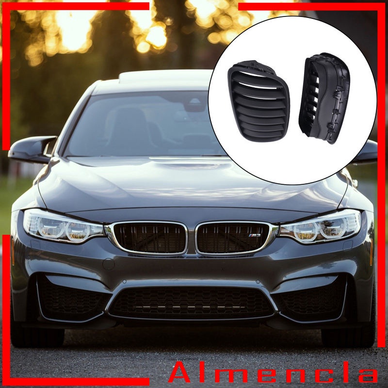 Bộ 2 Lưới Tản Nhiệt Thận Trước ABS Phù Hợp Cho Khuôn x5 x6 E71 07-2013