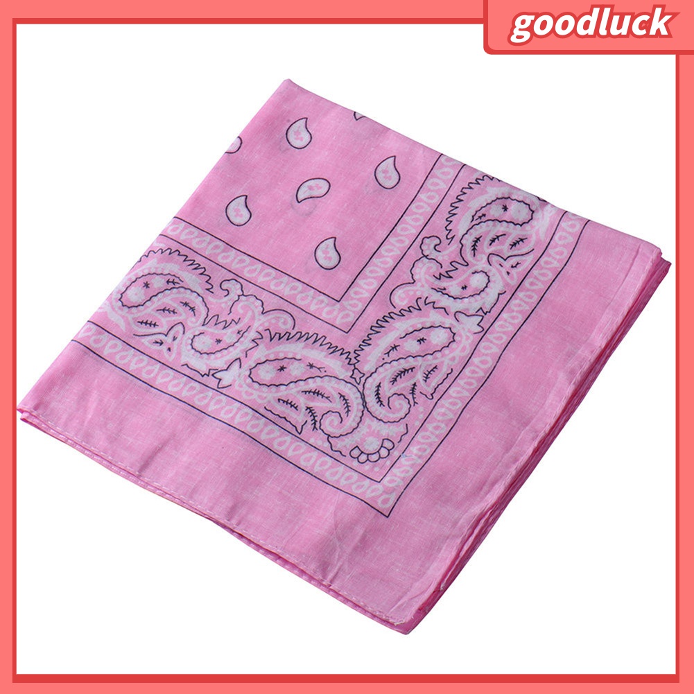 Khăn Bandana Hình Vuông Phong Cách Hip Hop Chống Mồ Hôi Cho Nam Và Nữ