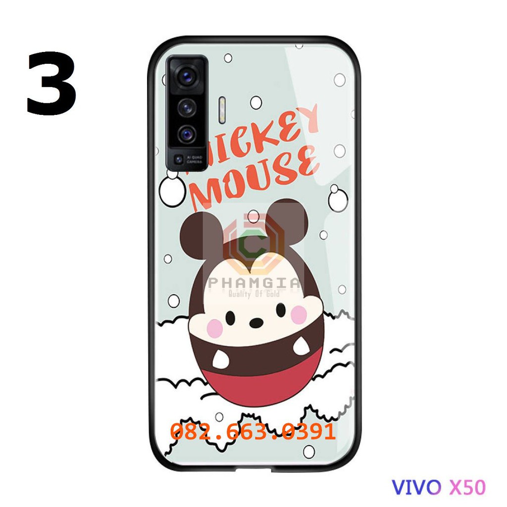 Ốp lưng Vivo X50 dẻo in hình Vịt Donald dễ thương