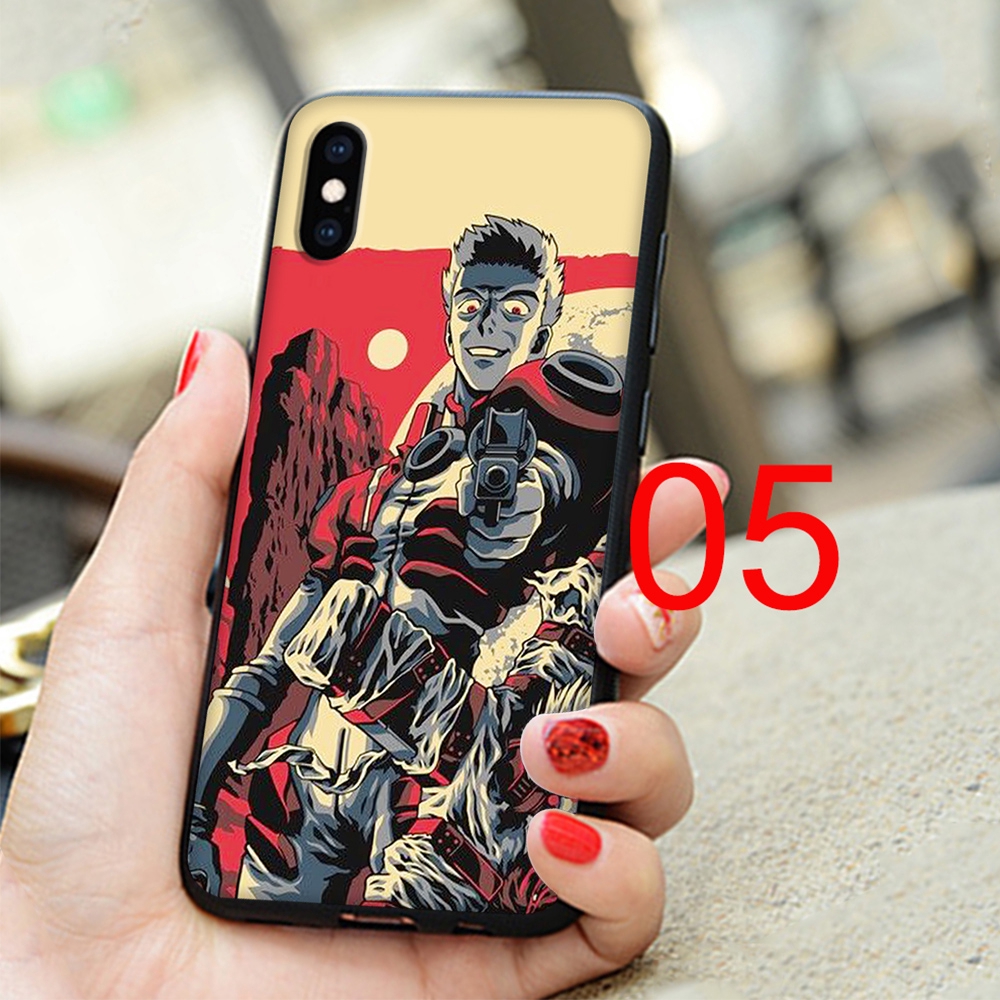 Ốp Điện Thoại Silicon Mềm Hình Trigun Cho Iphone 11 Pro Xs Max Xr X 7 8 6 6s Plus No108