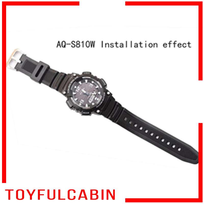 Dây Đeo Cao Su PU Cho Đồng Hồ AQ-S800W SGW-300H SGW-400H SGW-500H