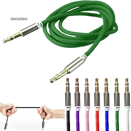 Haio| Cáp Chuyển Đổi Âm Thanh Giắc Cắm 3.5mm Dài 1m Dành Cho Điện Thoại/PC/Máy Nghe Nhạc MP3