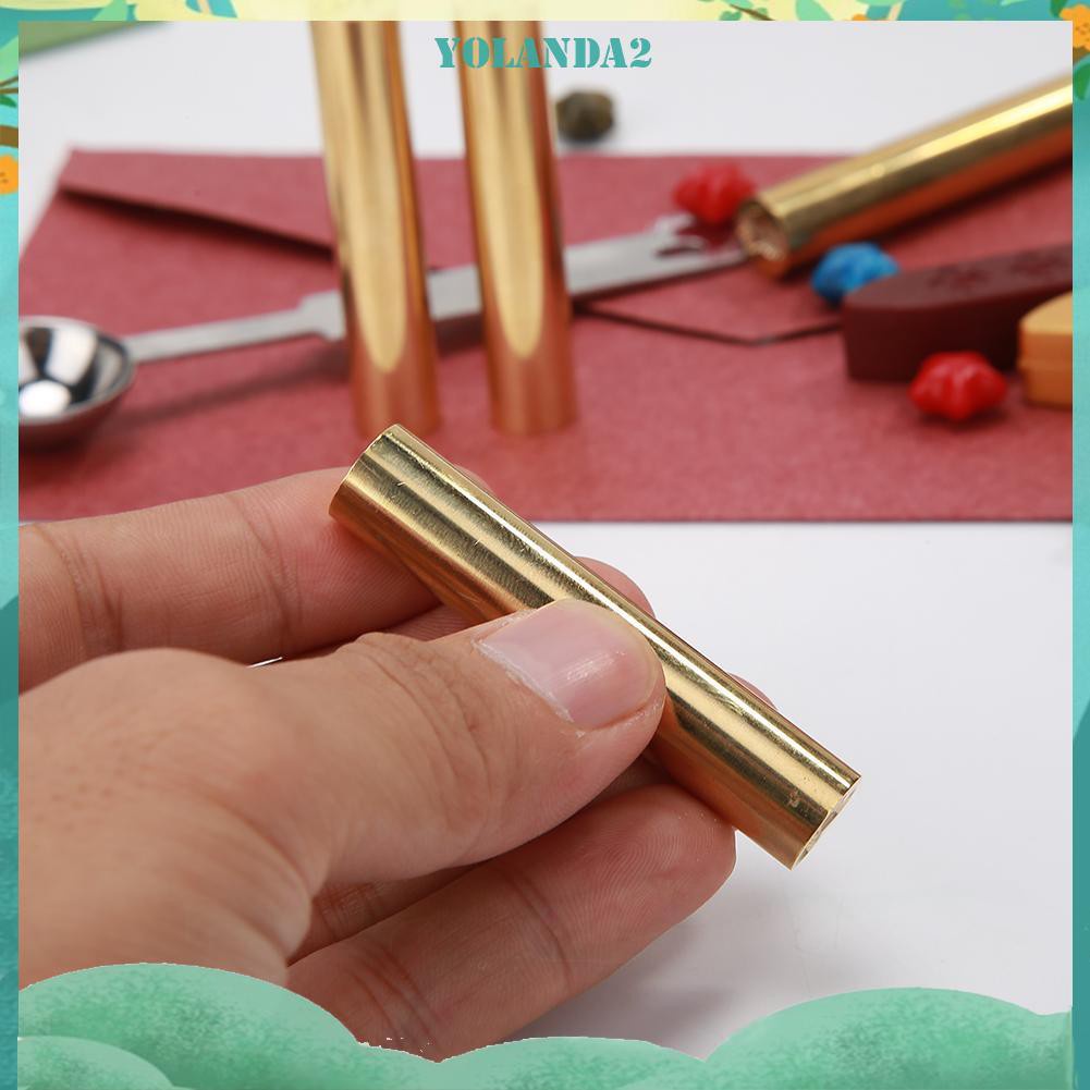 Con dấu sáp niêm phong bao thư bằng đồng thau thiết kế cổ điển