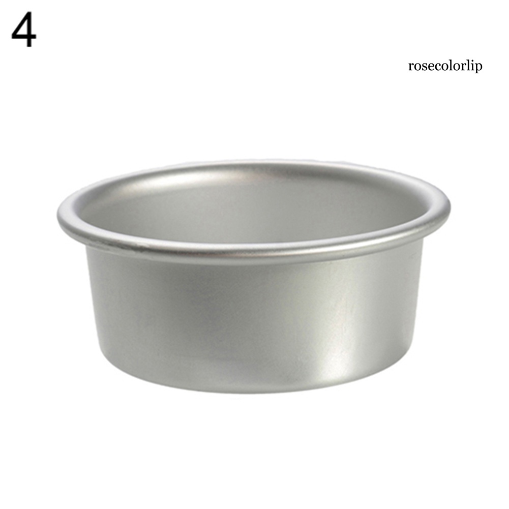 Khuôn Làm Bánh Hình Tròn Bằng Hợp Kim Nhôm Chống Dính 2 / 4 / 6 / 8 Inch