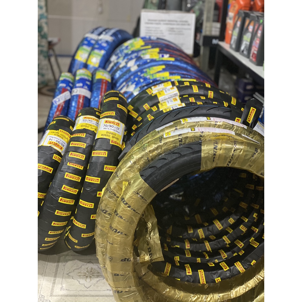 Vỏ lốp xe DUNLOP Size 70/80/100/110/120-17 TT902 vỏ không ruột cho xe số sản xuất Indonesia