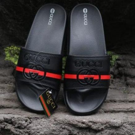 Sandal Gucci Màu Đen Năng Động Thời Trang Dành Cho Nam Và Nữ