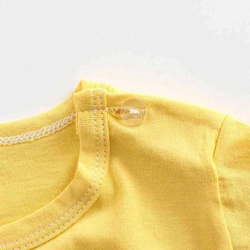 Set Áo Thun Ngắn Tay Cổ Tròn + Quần Short Đáng Yêu Cho Bé Trai