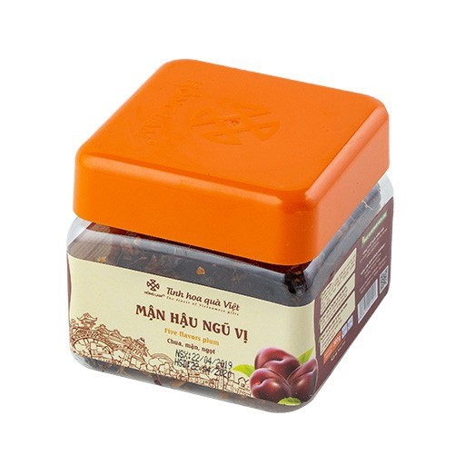 Ô Mai Mận Hậu Ngũ Vị Hồng lam - Vị Chua Cay Mặn Ngọt Gừng - Hộp (200g,300g,500g) | BigBuy360 - bigbuy360.vn