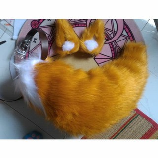 Set tai đuôi cosplay Tamamo Fate