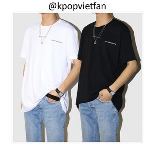 Áo thun trơn Peaceminusone PMO đen trắng