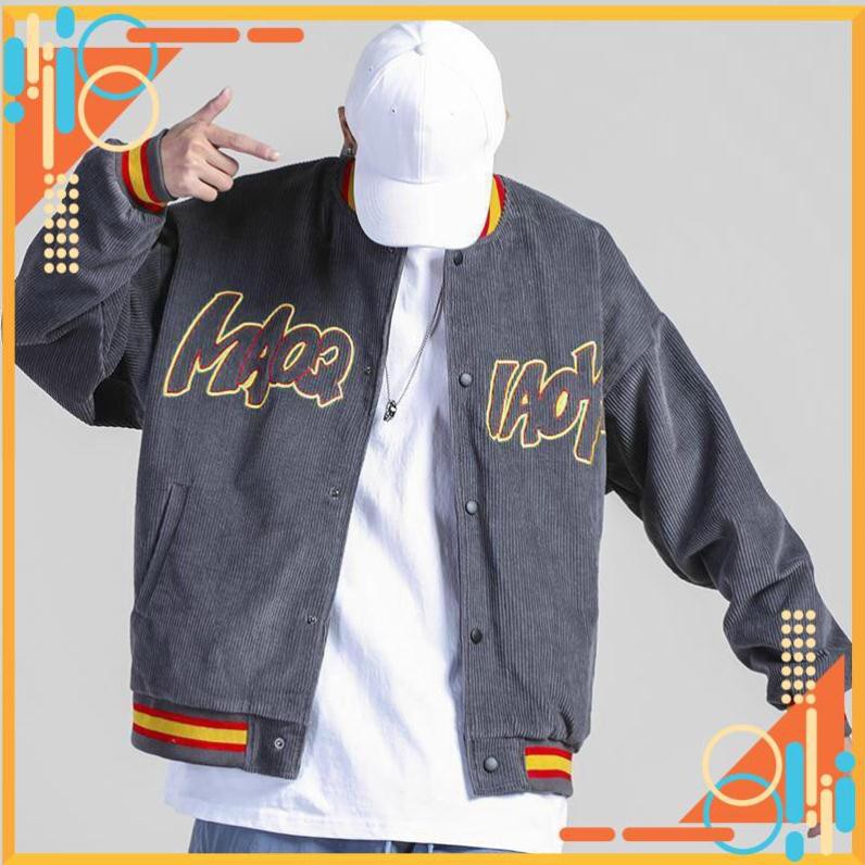 [FreeShip] Áo Khoác Bomber Chất Nhung MAOQ Unisex Nhung Tăm Siêu Đẹp | BigBuy360 - bigbuy360.vn