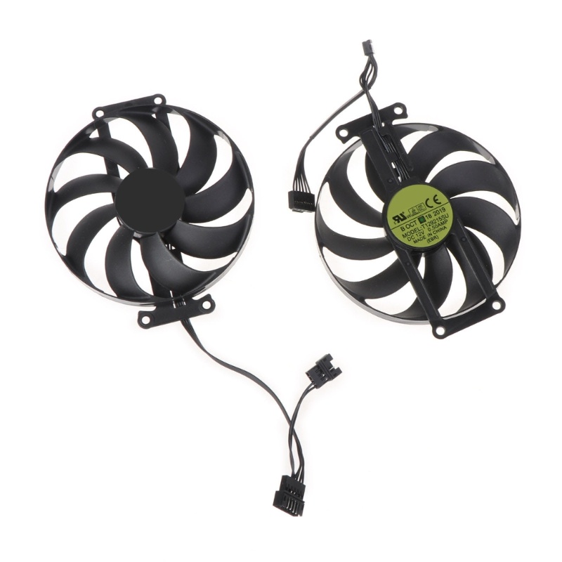 Quạt Tản Nhiệt Card Đồ Họa Dip PLA09215B12H VGA Cho DUAL RTX 3060 6Pin 12V 0 5A