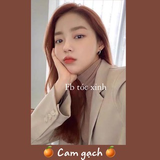 Thuốc nhuộm tóc màu cam gạch