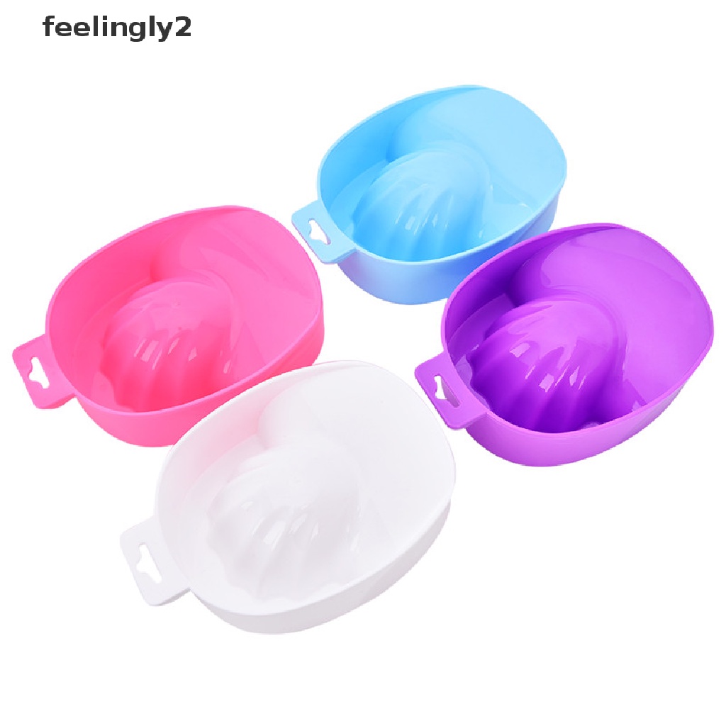 1 Bát Ngâm Rửa Tay Tẩy Sơn Móng Tay Nghệ Thuật Nhiều Màu Sắc