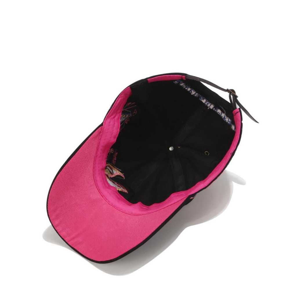 Mũ Lưỡi Trai Thêu Hình Bướm Thời Trang Thoáng Khí Có Thể Điều Chỉnh Kích Cỡ