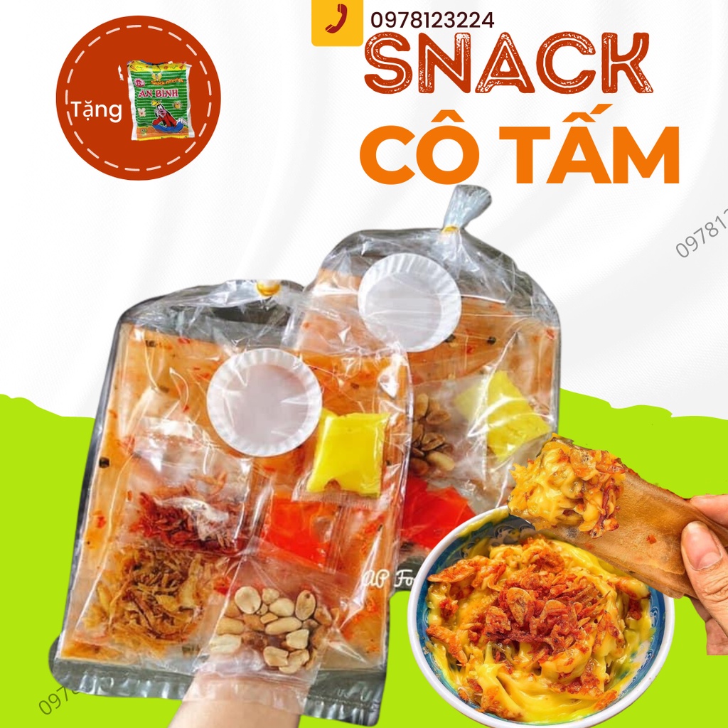 Bánh tráng chấm bơ tứ vị Bánh tráng phơi sương thơm ngon đậm vị /Snack Cô Tấm