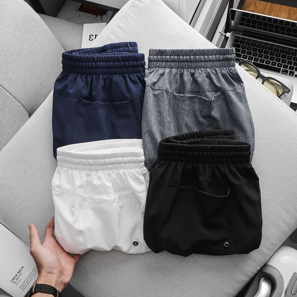 Quần short thể thao nam hai lớp ,quần đùi chạy bộ, tập gym, mặc nhà chất nhẹ mát thấm hút, lên chuẩn phom - QSA9